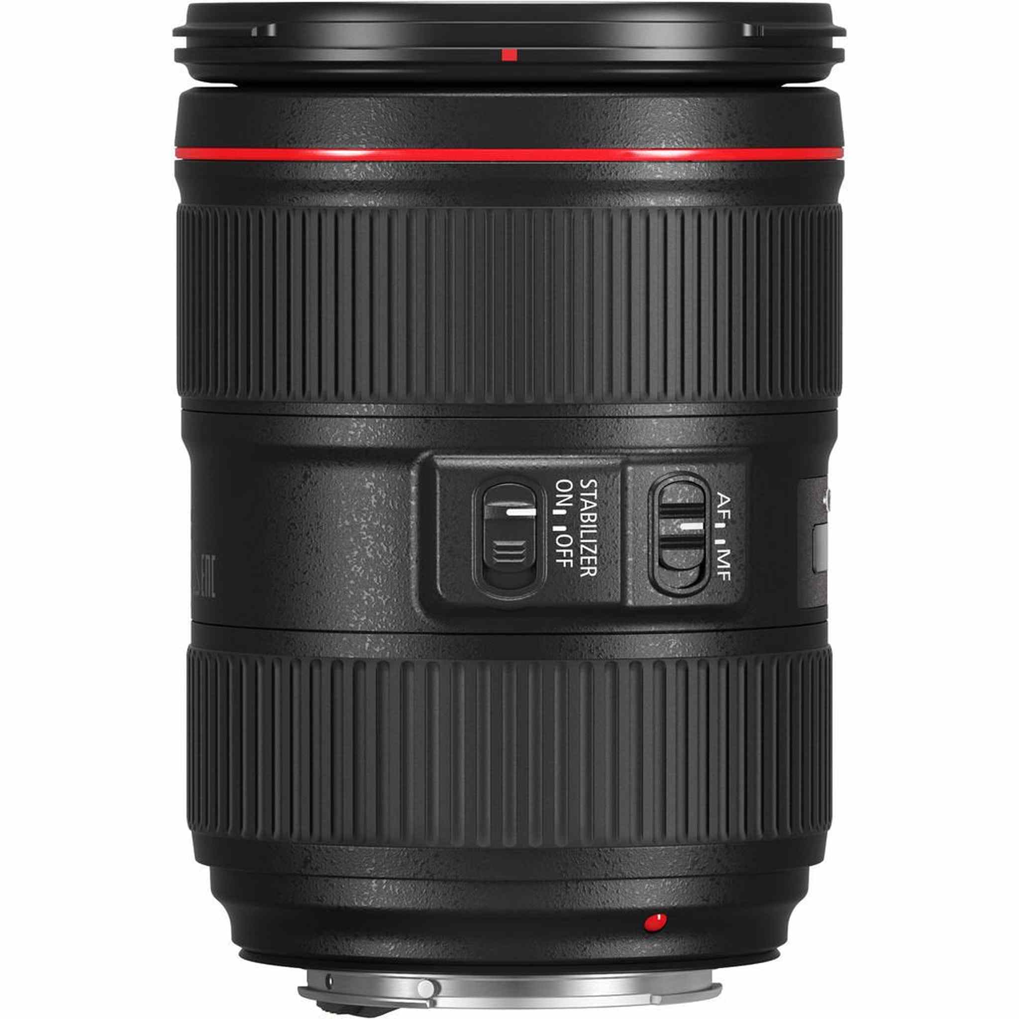 Canon EF 24-105mm f/4L is II USM Lens with Pro Filter Renewed - Reconditioned Canon