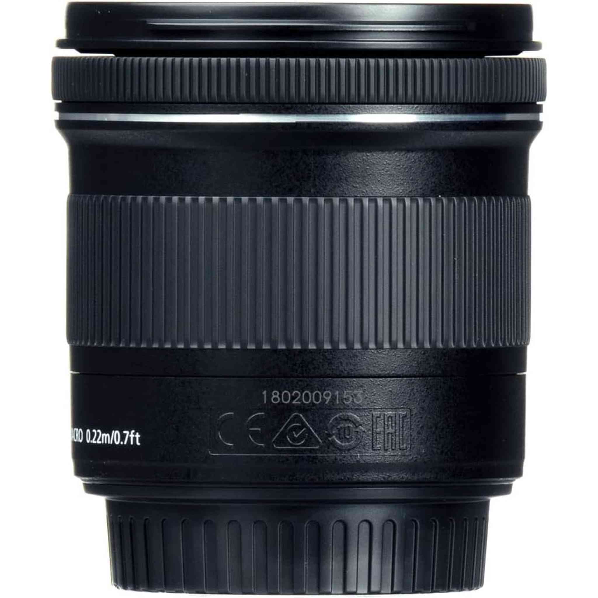 Canon EF-S 10-18mm f/4.5-5.6 IS STM Lens 9519B002 + Filter Kit + More - Reconditioned Canon