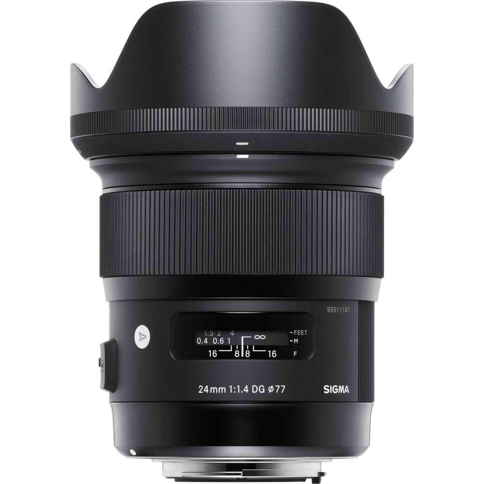 Sigma 24mm f/1.4 DG HSM Art Lens for Nikon F for Nikon F Mount + Accessories International Model with 2 Year Warranty Sigma