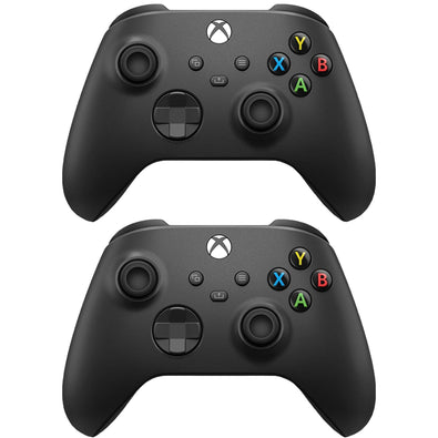 Microsoft Xbox Core Wireless Controller 2-Pack Bundle, Carbon Black