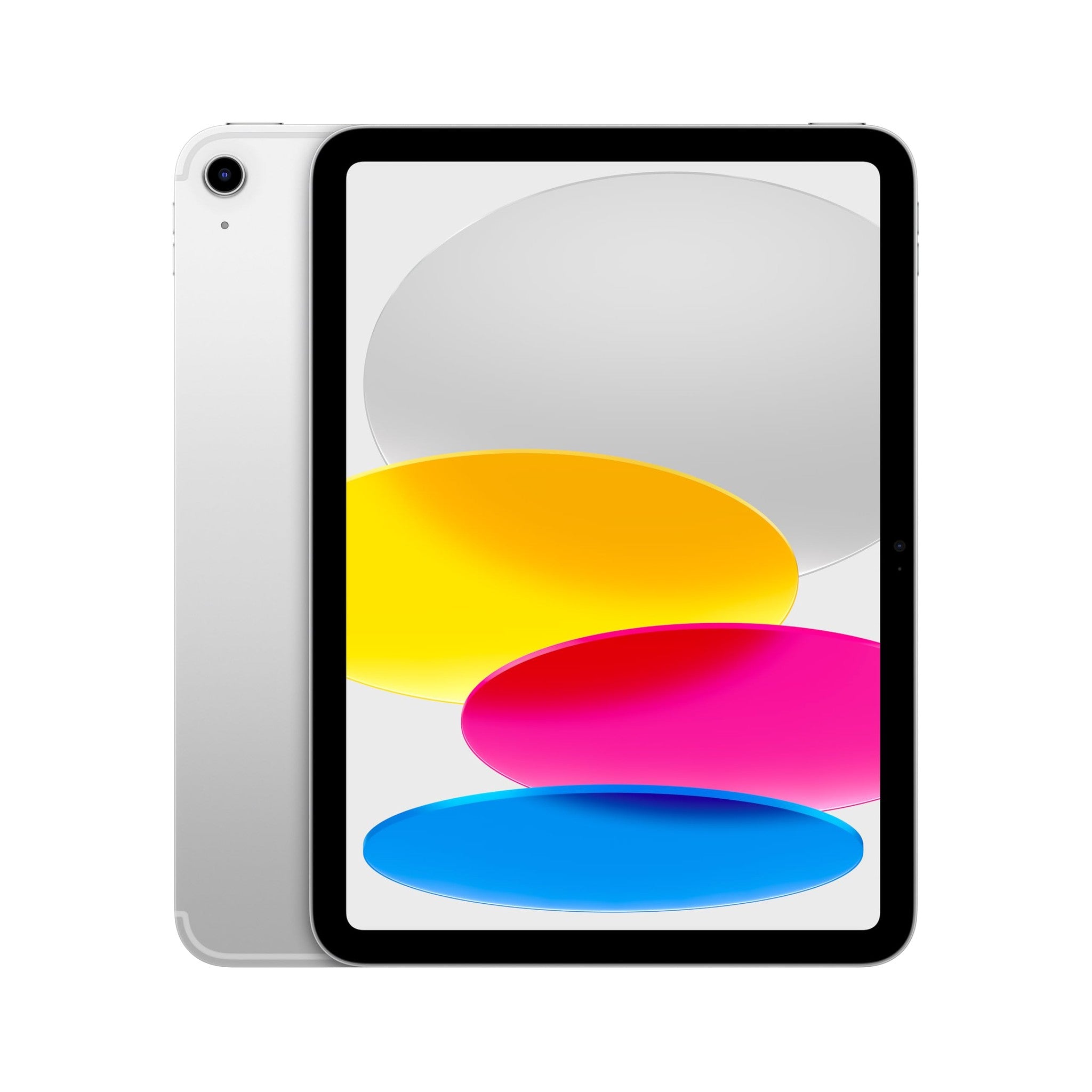 Apple iPad 11-inch: A16 chip, 11-inch Model, Liquid Retina Display, 128GB, Wi-Fi 6 + 5G Cellular, 12MP Front/12MP Back Camera, Touch ID, All-Day Battery Life - Silver Apple