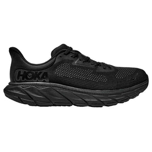 Hoka Men's Arahi 7 Sneaker, Black/Black, 12