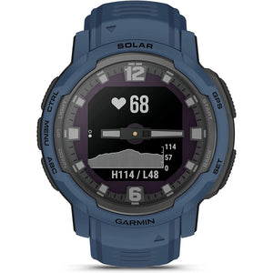 Garmin Instinct Crossover Solar Smartwatch with Standard Accessories Garmin