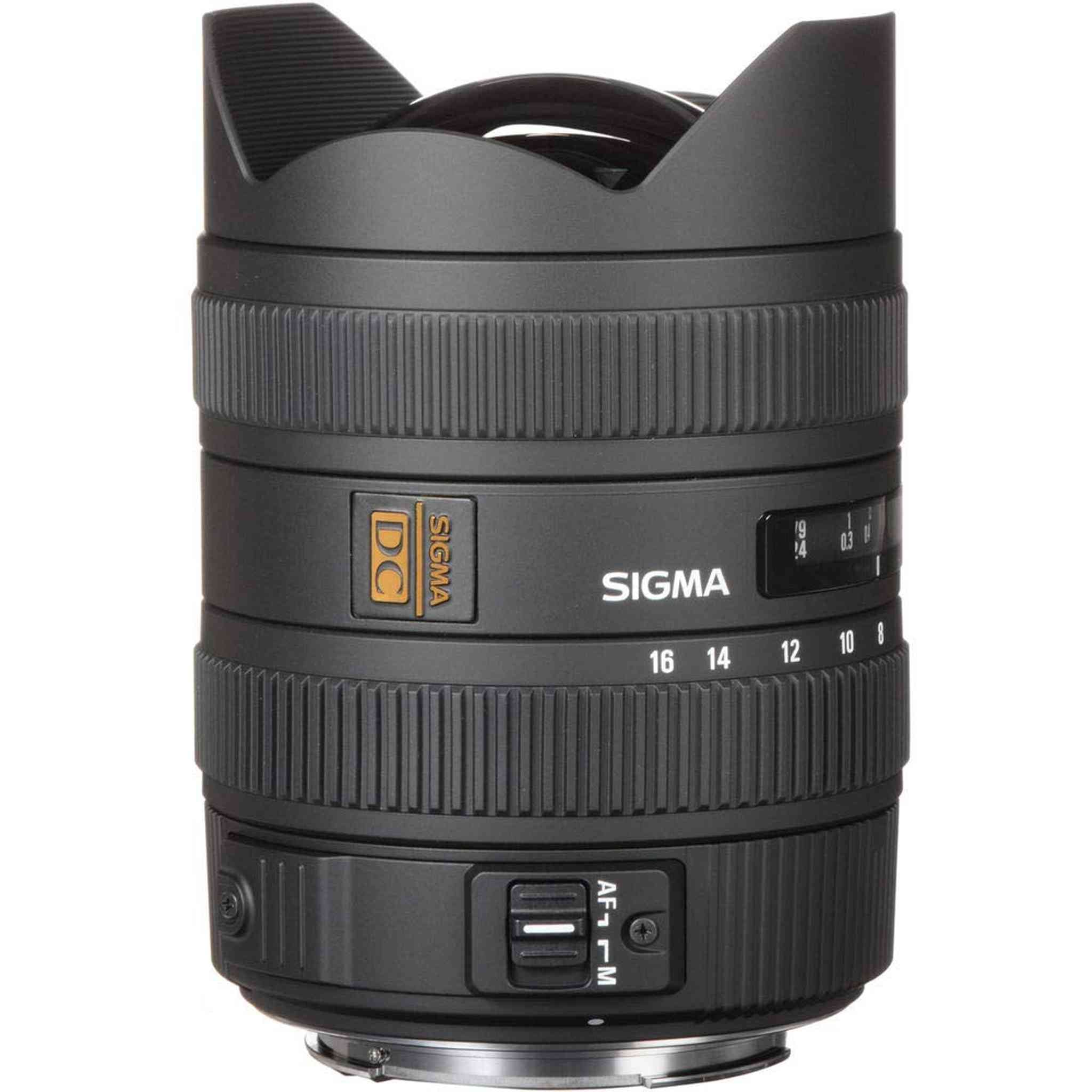 Sigma 8-16mm f/4.5-5.6 DC HSM Lens for Canon EF 203101 and Cleaning Accessories Bundle Sigma