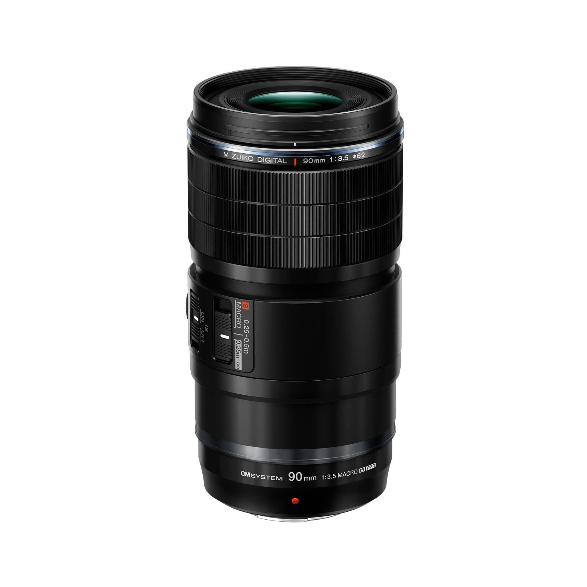 OM SYSTEM Olympus M.Zuiko Digital ED 90mm F3.5 Macro is PRO for Micro Four Thirds System Camera, Weather Sealed Design, MF Clutch, Fluorine Coating, Compatible with Teleconverter