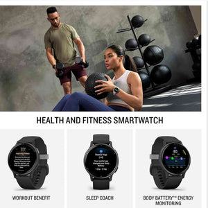 Garmin Vivoactive 5 Fitness Tracker Smart Watch For Women & Men - Orchid Case