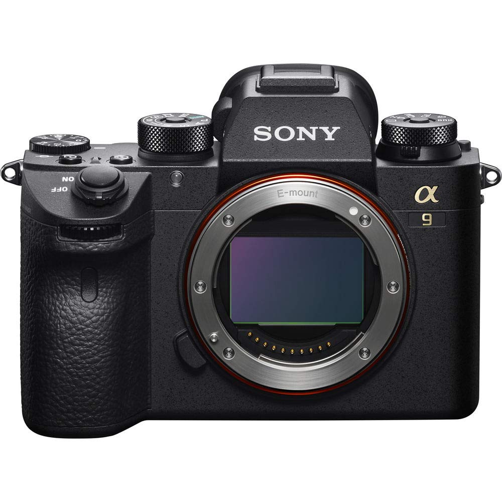 Sony Alpha a9 Mirrorless Camera ILCE9/B With Soft Bag, 2x Extra Batteries, Rode Mic, LED Light, External HD Monitor, 2x 64GB Memory Card, Sling Soft Bag, Card Reader , Plus Essential Accessories