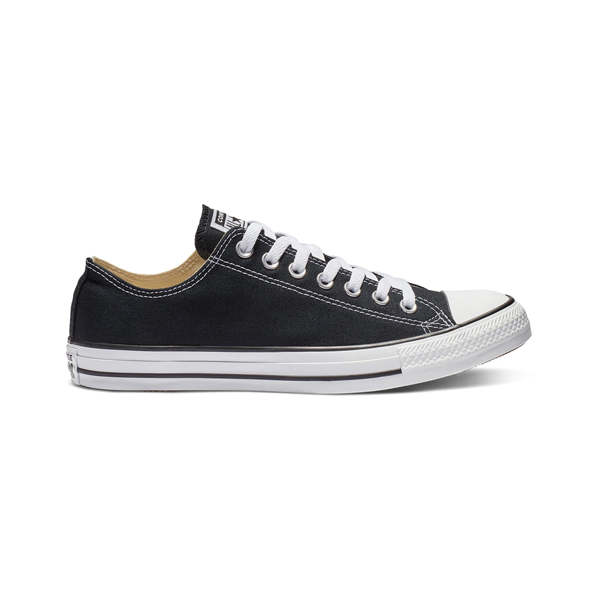 Converse Chuck Taylor All Star Ox Unisex Style Sneakers, Black, Men's 4 Women's 6