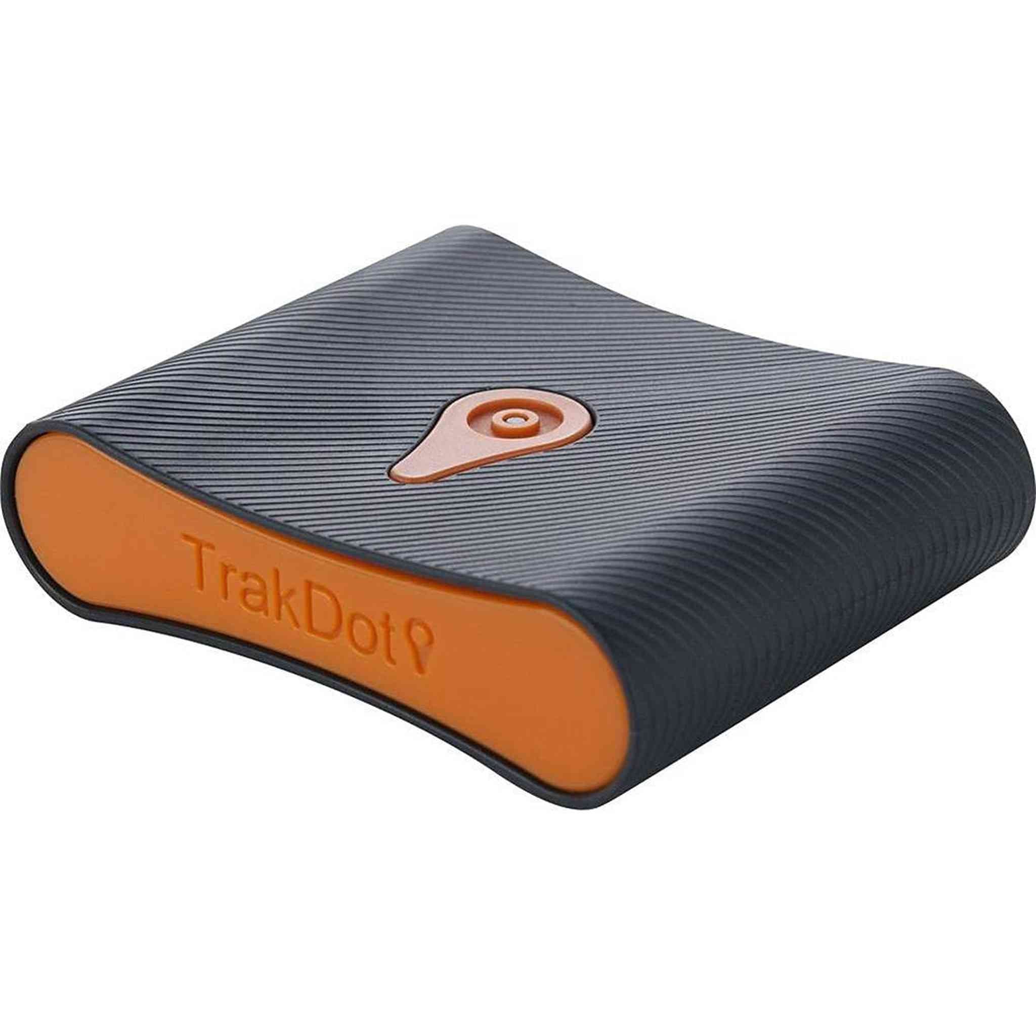 Trakdot Luggage Tracker, Black/Orange, One Size Trakdot
