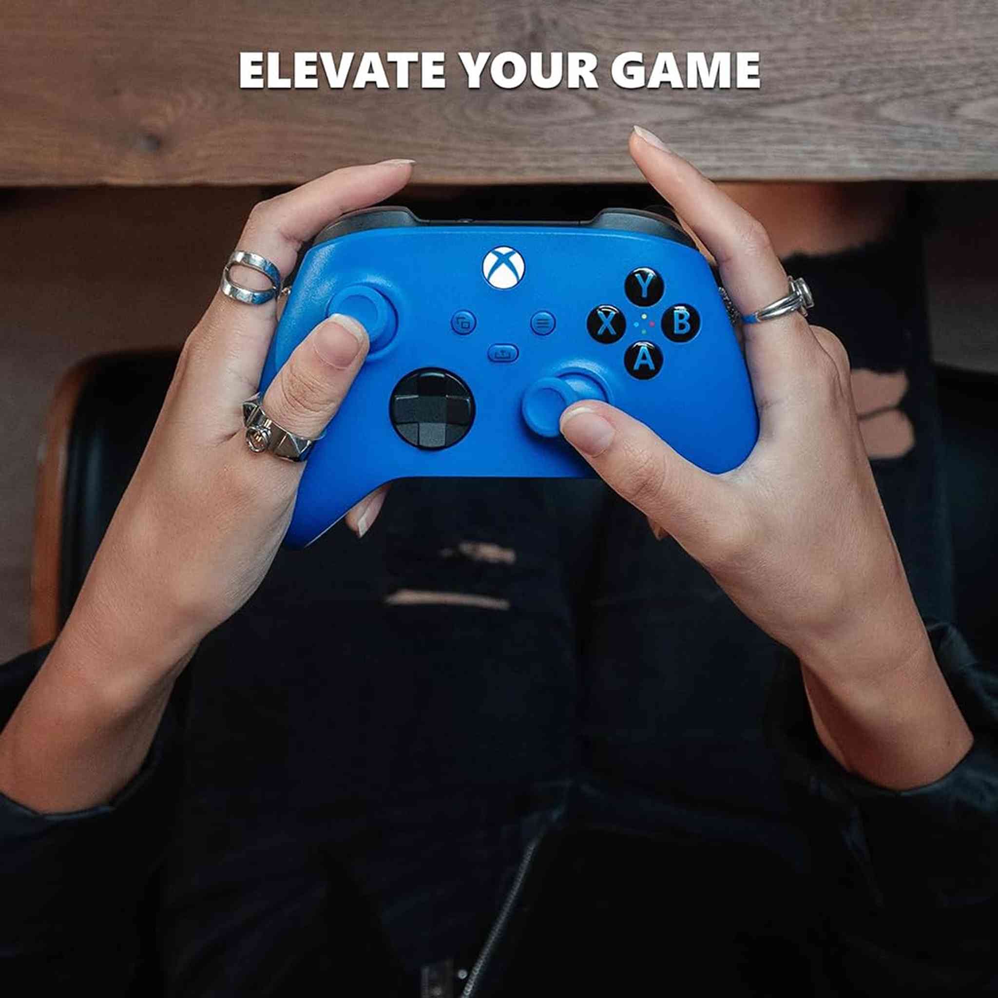 Microsoft QAU-00065 Xbox Special Edition Wireless Controller Shock Blue 2 Pack Microsoft