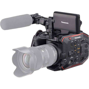 Panasonic AU-EVA1 Compact 5.7K Super 35mm Cinema Camera - Battery - Backpack - LED Panel Light - Pro Accessories Bundle