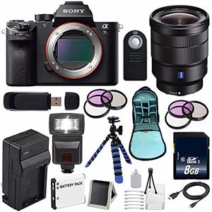 Sony Alpha a7S II a7S Mark II a7SII ILCE7SM2/B Mirrorless Digital Camera International Model + Vario-Tessar T FE 16-35