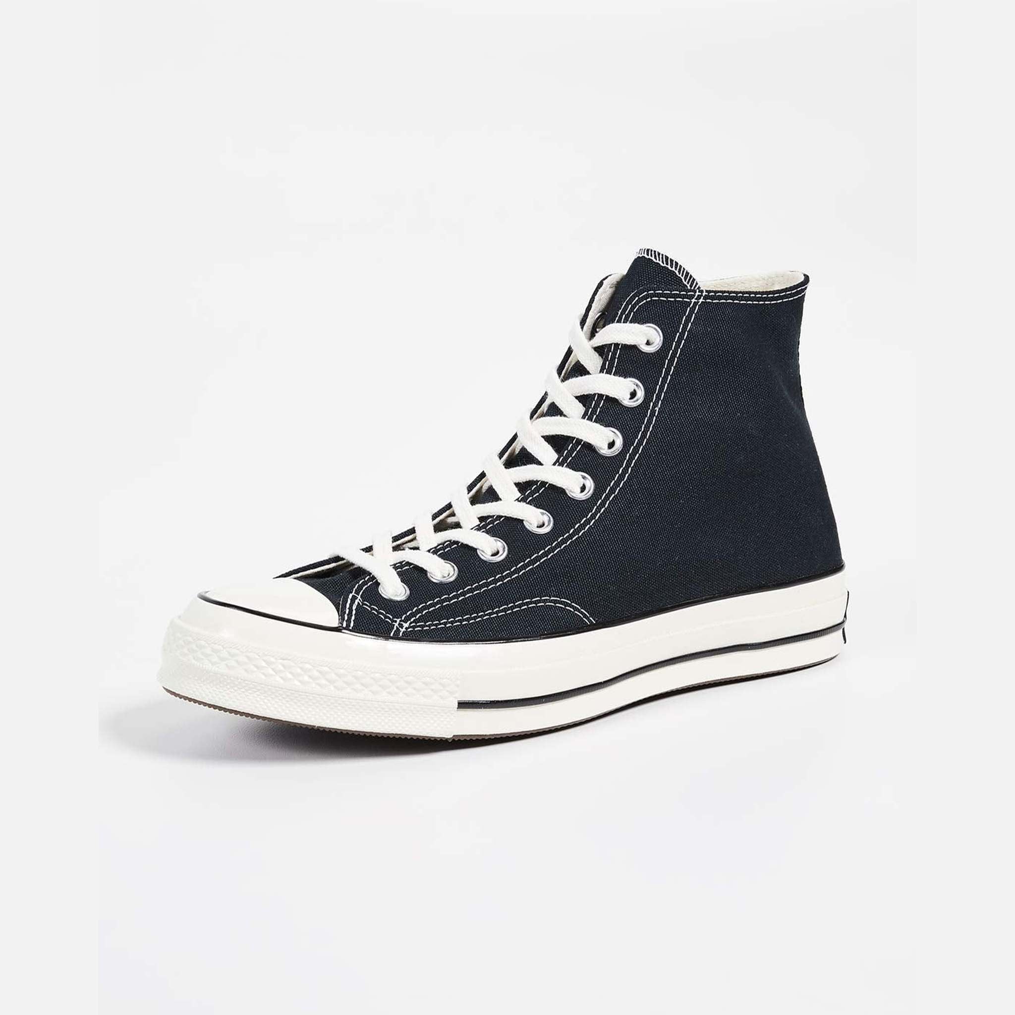 Converse All Star '70s High Top Unisex Sneakers, Black, 9.5 US Women/7.5 US Men