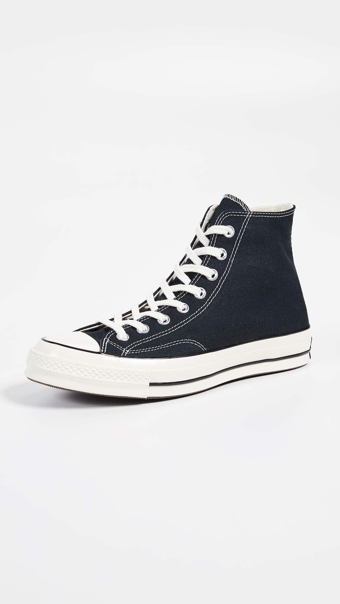 Converse All Star '70s High Top Unisex Sneakers, Black, 7 US Women/5 US Men