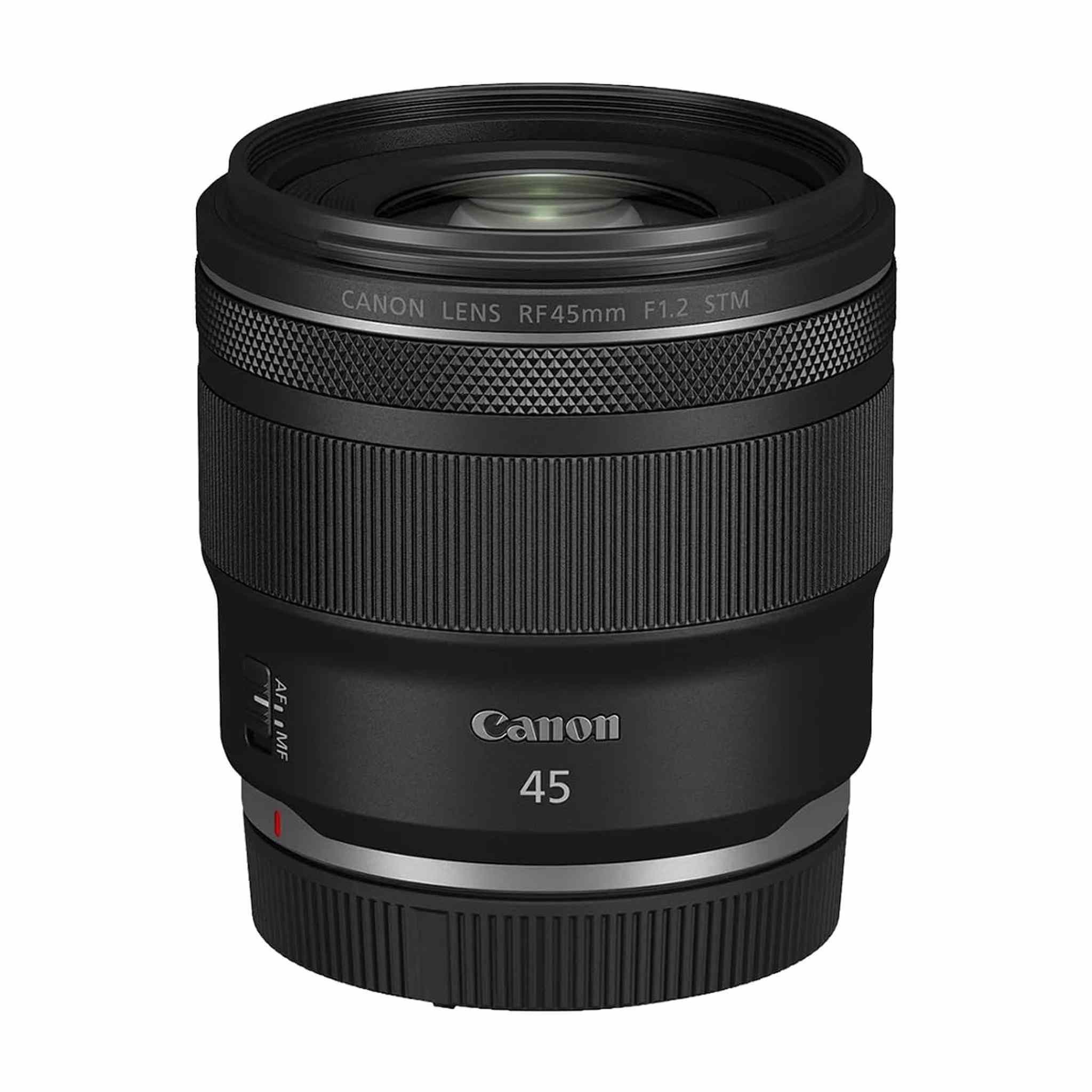 Canon RF45mm F1.2 STM, Standard Lens, Black