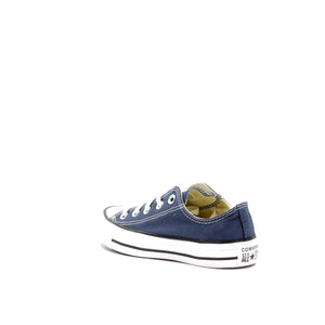 Converse Chuck Taylor All Star Canvas Low Top Sneaker, Navy ,9 US Men/11 US Women