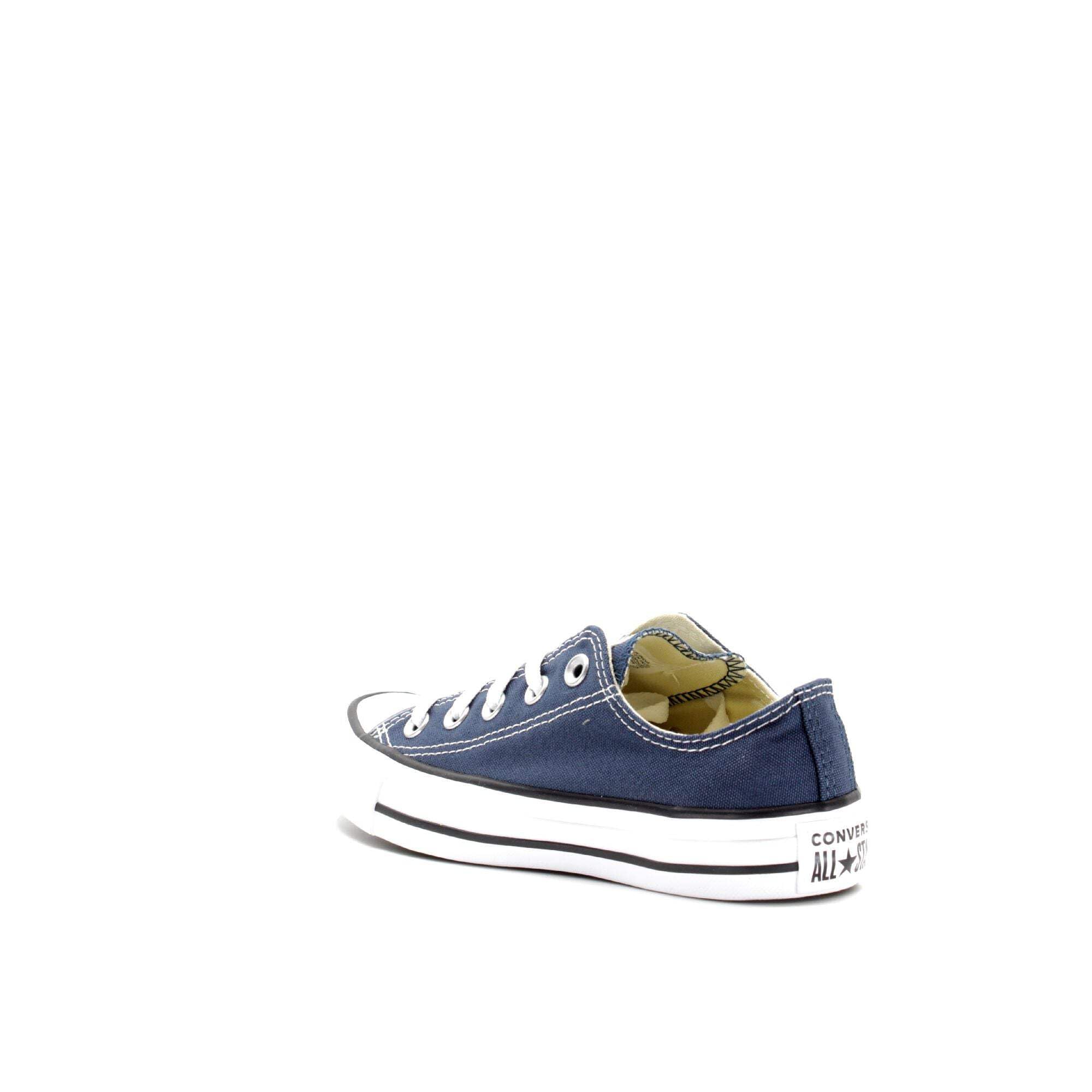 Converse Chuck Taylor All Star Canvas Low Top Sneaker, Navy ,12 mens_us/14 womens_us
