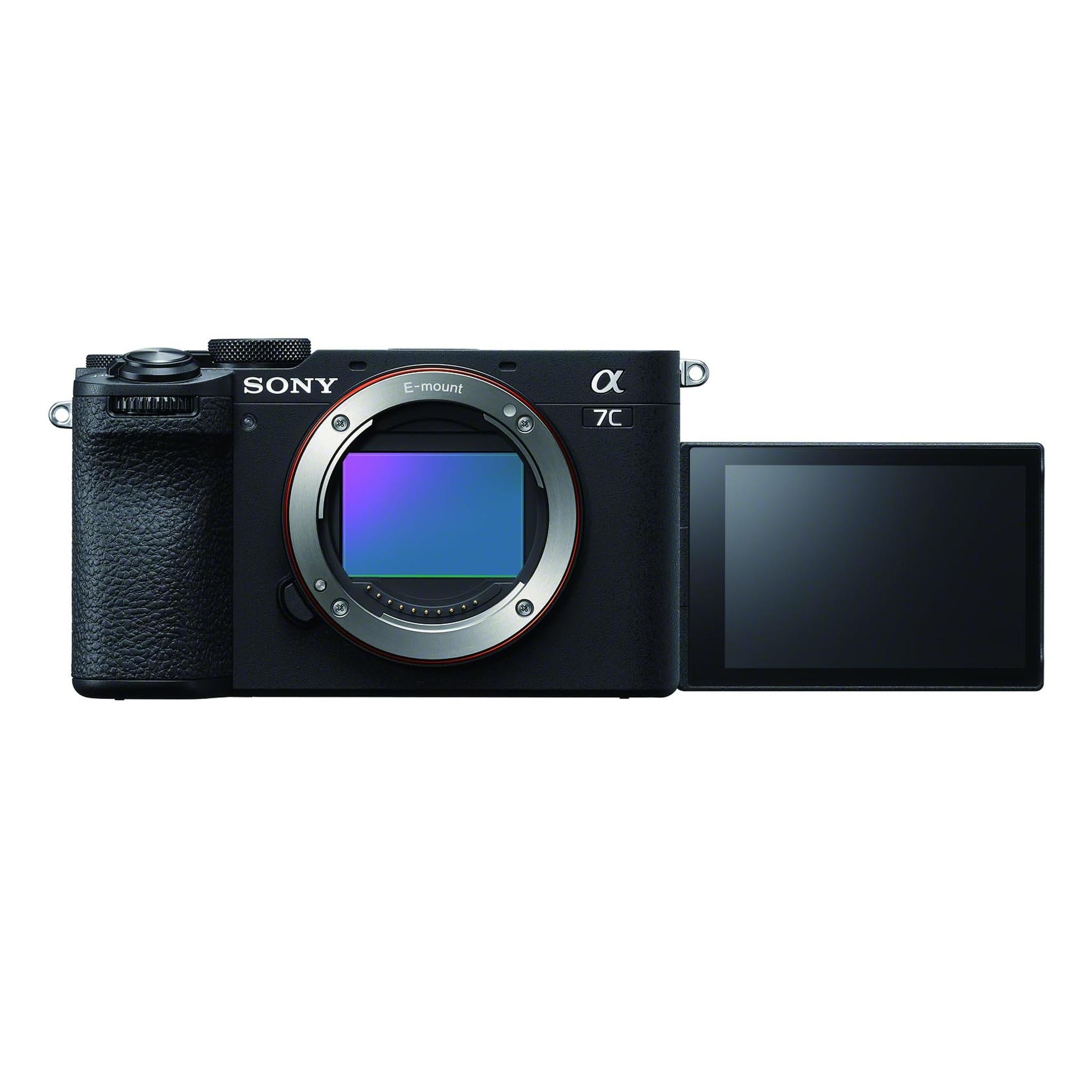 Sony Alpha 7C II Full-Frame Interchangeable Lens Camera - Black - Reconditioned Sony
