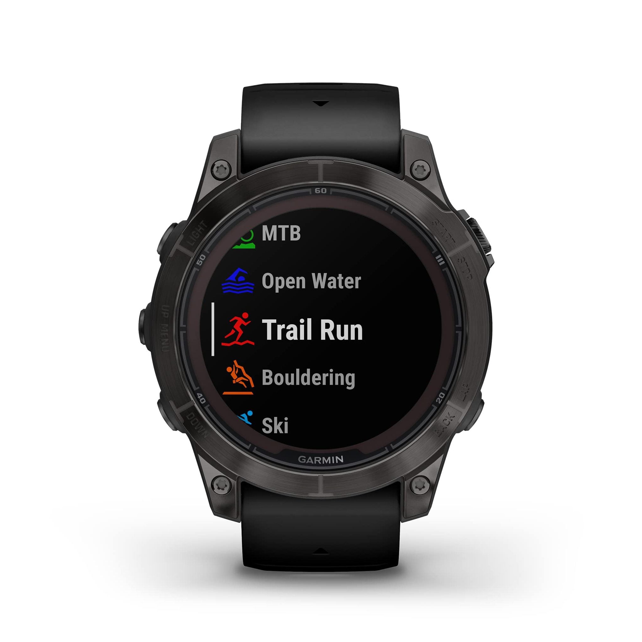Garmin fēnix 7 Pro Sapphire Solar, Multisport GPS Smartwatch, Built-in Flashlight, Solar Charging Capability, Black Garmin