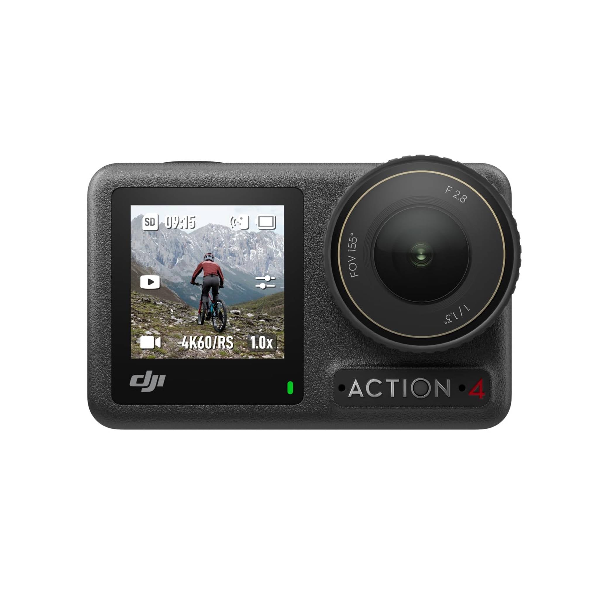 DJI Osmo Action 4 Essential Combo, 4K/120fps Waterproof Action Camera with a 1/1.3-Inch Sensor, Stunning Low-Light Imaging,10-bit & D-Log M Color Performance, Long-Lasting 160 Mins, Outdoor Camera DJI