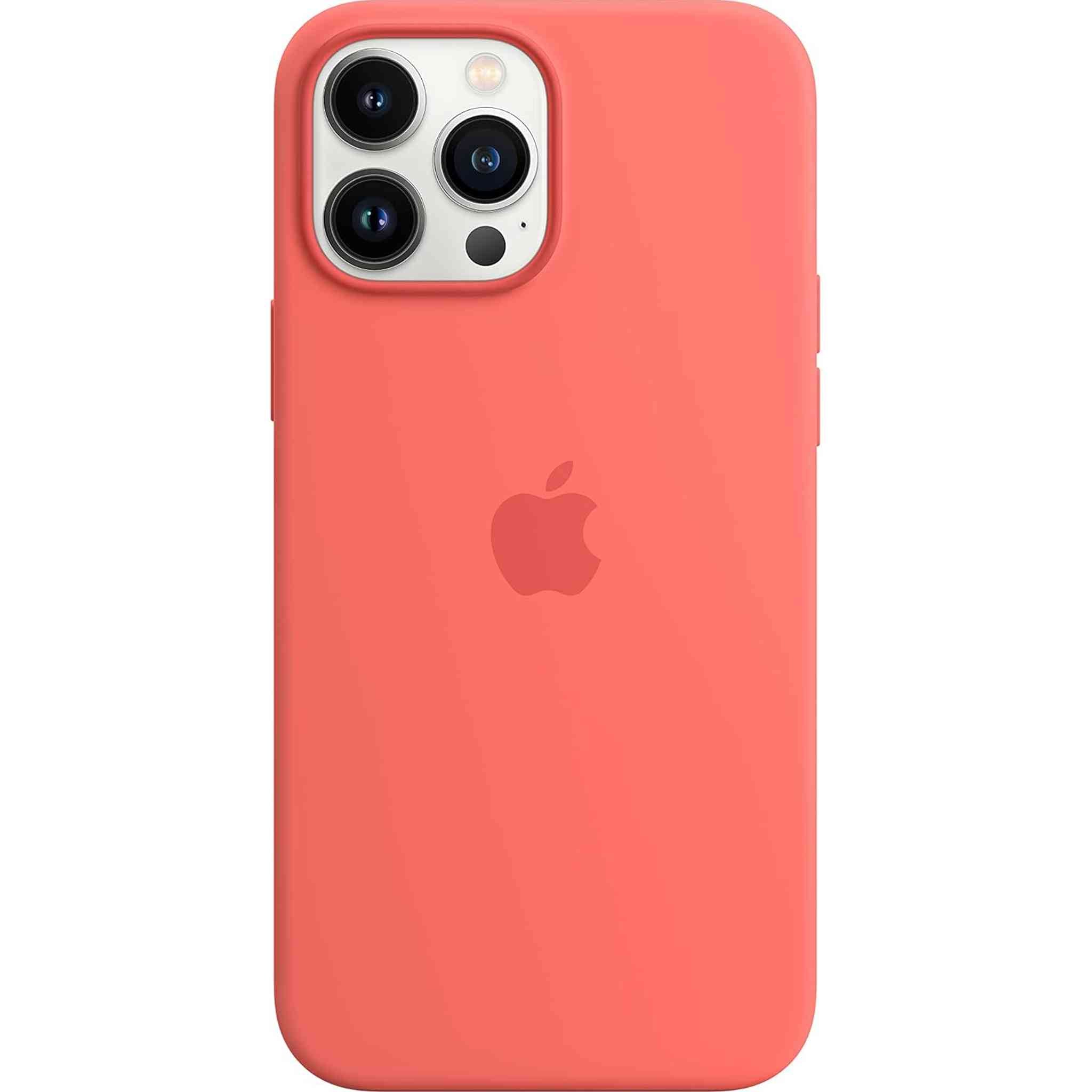 Apple iPhone 13 Pro Max Silicone Case with MagSafe - Pink Pomelo Apple