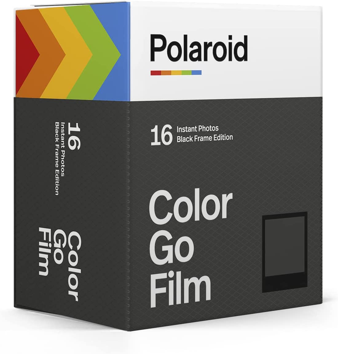 Polaroid Go Color Film - Black Frame Double Pack (16 Photos) (6211) - Only Compatible with Polaroid Go Camera