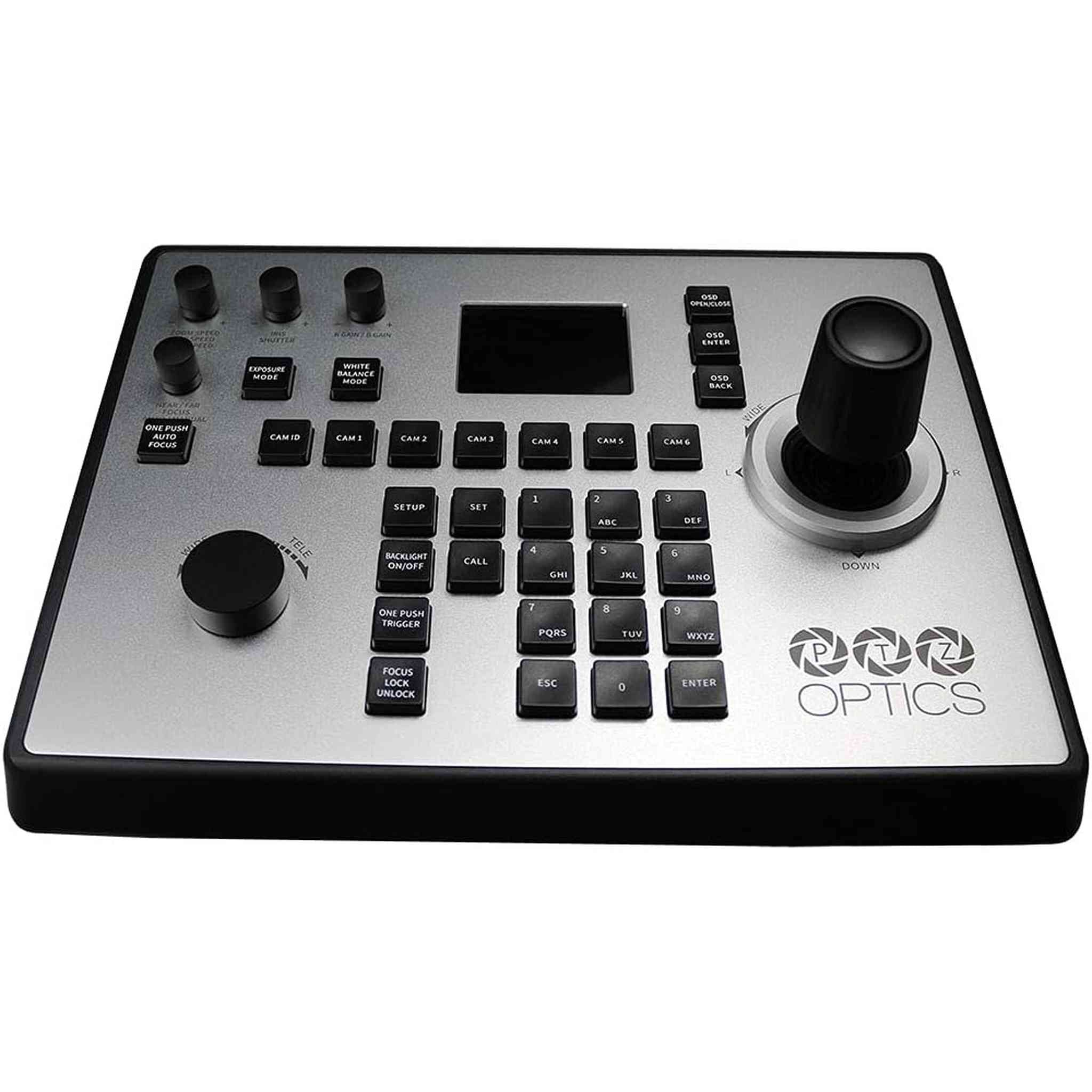 PTZOptics 4th Generation IP/Serial Joystick Controller for PTZ Cameras PTZOptics