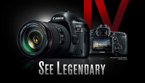 Canon EOS 5D Mark IV DSLR Camera with 70-200mm f/2.8L Lens International Version Bundle