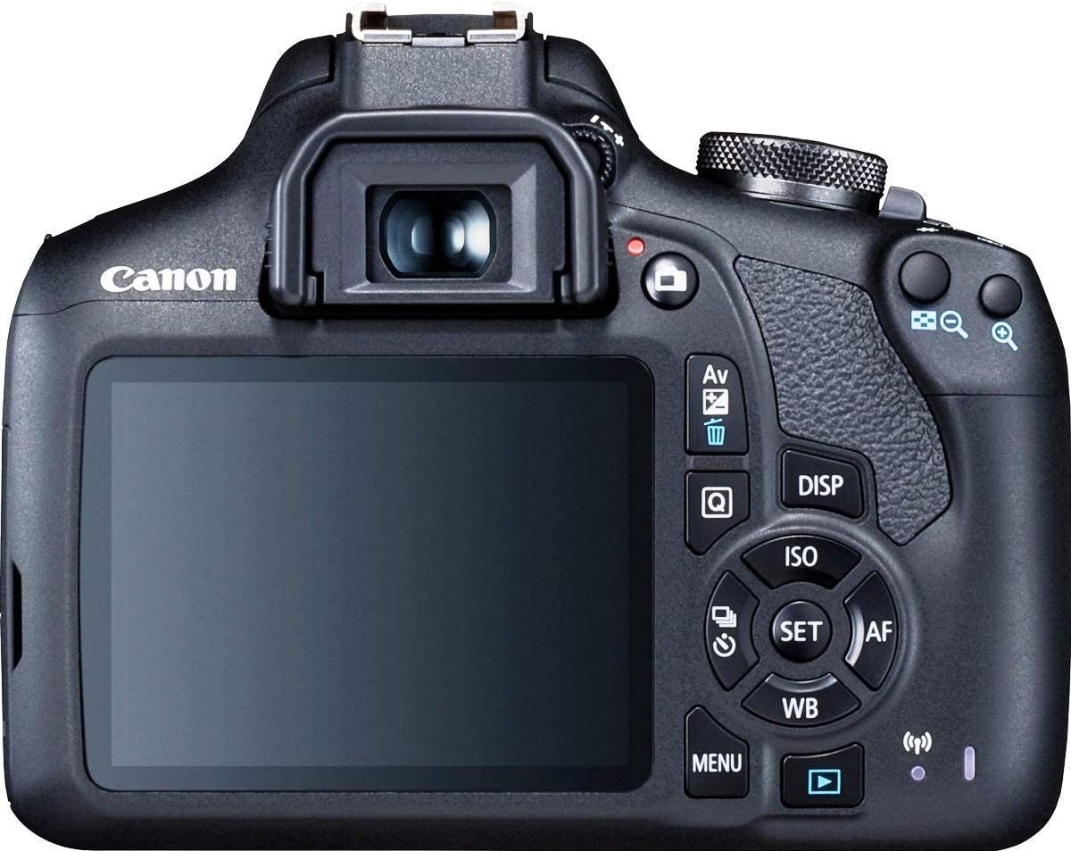 Canon EOS 2000D Rebel T7 DSLR Camera + 18-55mm III Kit International Model