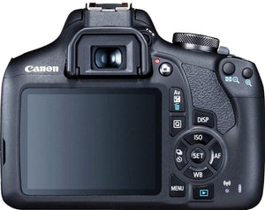 Canon EOS 2000D Rebel T7 DSLR Camera + 18-55mm III Kit International Model