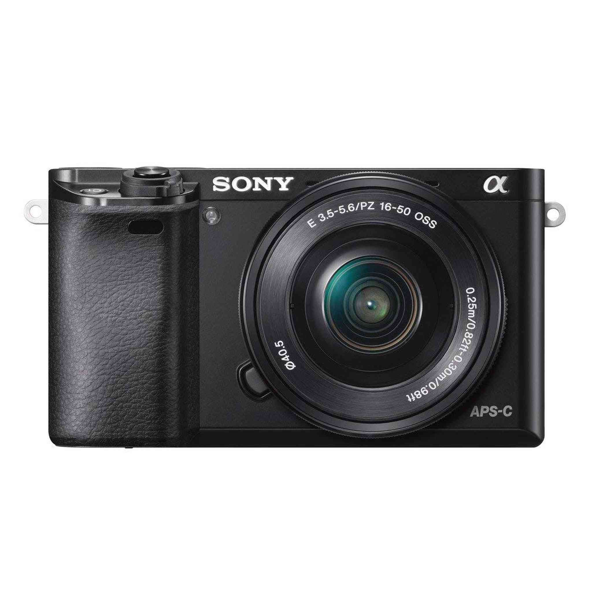 Sony Alpha a6000 Mirrorless Digital Camera w/ 16-50mm and 55-210mm Power Zoom Lenses - Reconditioned Sony