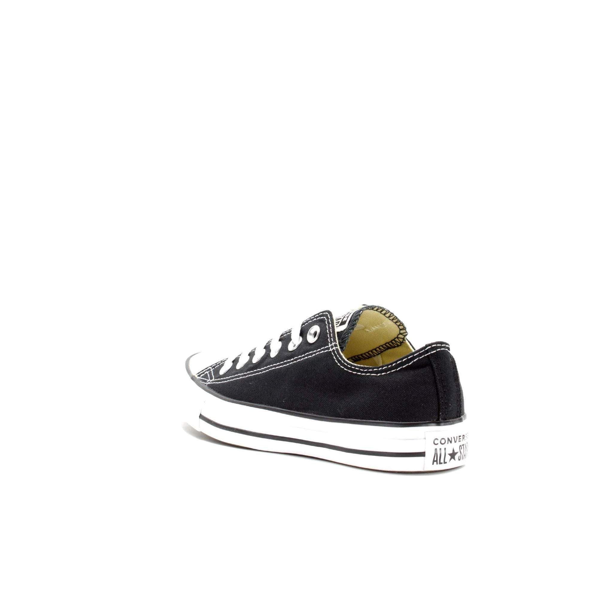 Converse All Star Ox Womens Black Canvas Trainer UK 6.5, Black