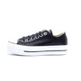 Converse Women's Chuck Taylor All Star Lift Clean Sneaker, Black/Black/White, 6.5