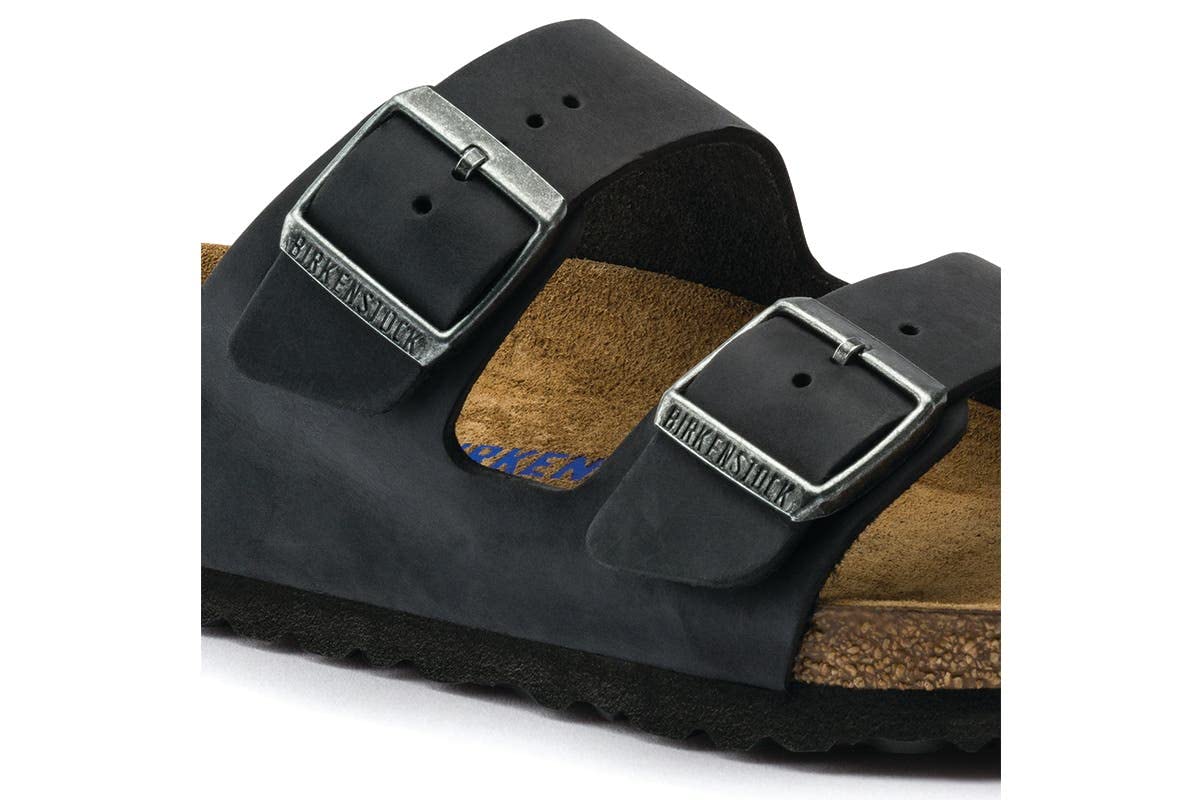 Birkenstock 75248139 Arizona SFB Black Oil LTR 39