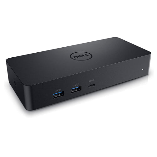 Dell Universal Dock - D6000S, Equipped with USB-C/USB-A PowerShare Options, Connect Upto Three 4K Displays, LED Indicator, Black