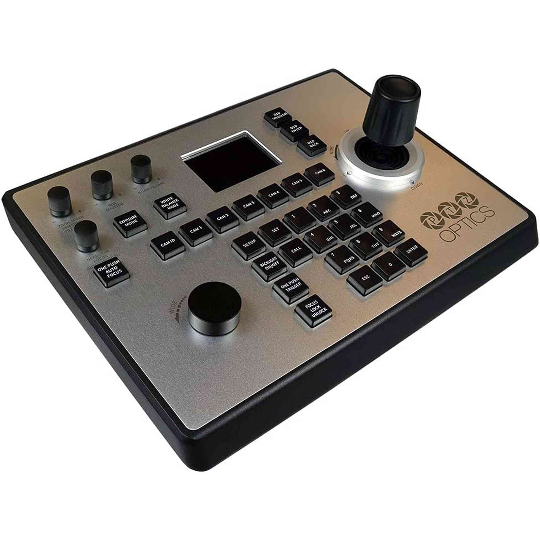 PTZOptics 4th Generation IP/Serial Joystick Controller for PTZ Cameras