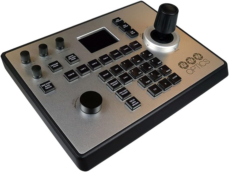 PTZOptics 4th Generation IP/Serial Joystick Controller for PTZ Cameras