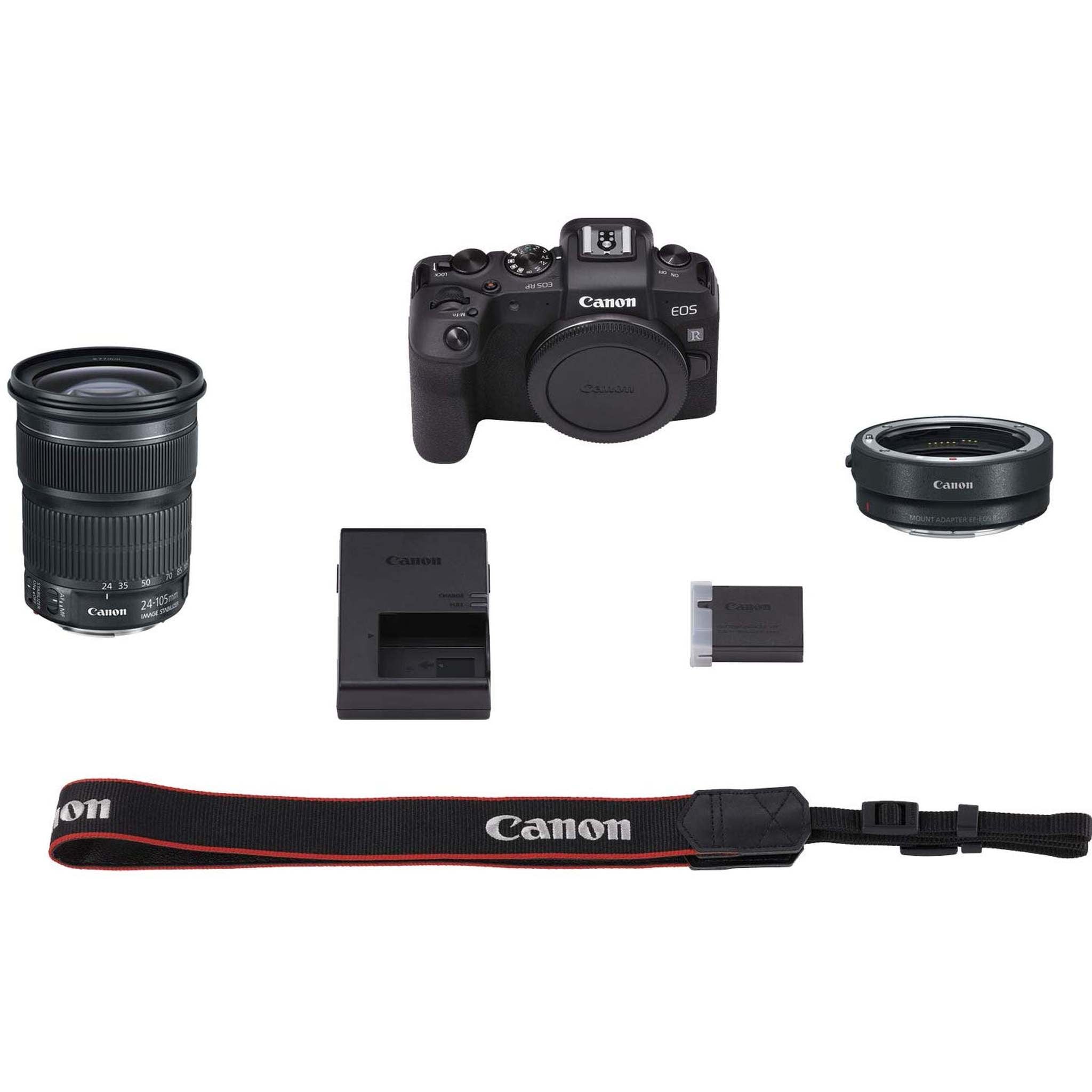Canon EOS RP Mirrorless Digital Camera with 24-105mm Lens International Model Canon