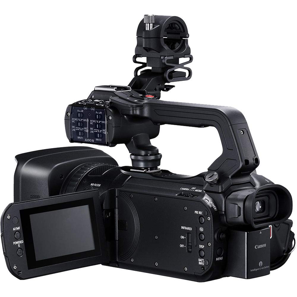 Canon XA50 Professional UHD 4K Camcorder W/ Extra Battery - Advanced Bundle