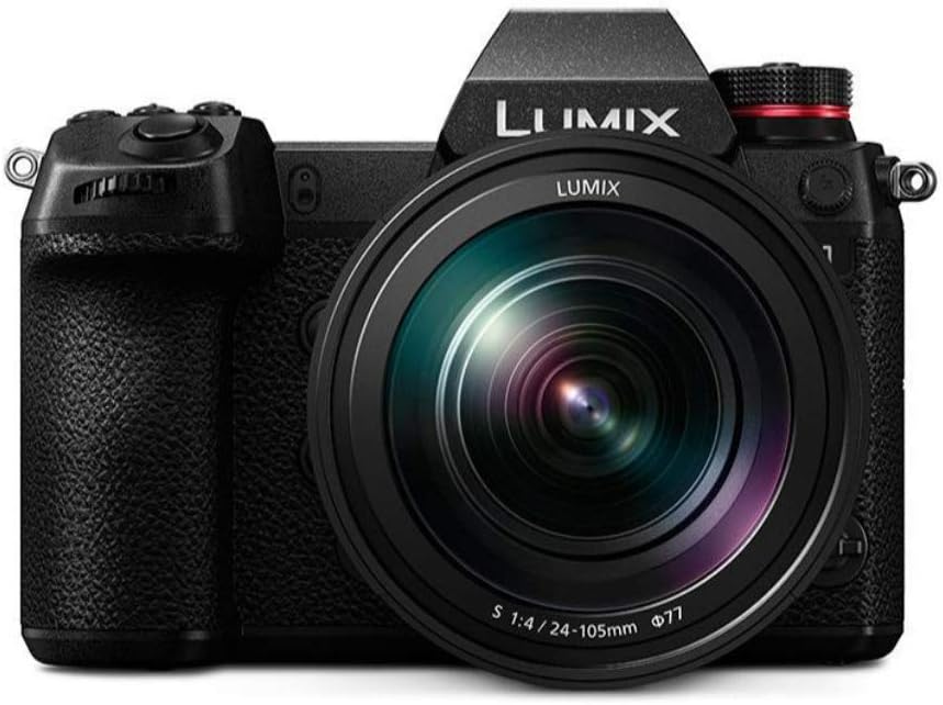 Panasonic LUMIX S1 24.2MP Digital Mirrorless Camera with 24-105mm Plus DMW-SFU2 S1 Filmmaker Upgrade Software Key (VLOG+V GAMMUT/4K 60P 4:2:2 10bit/LUT) Bundle