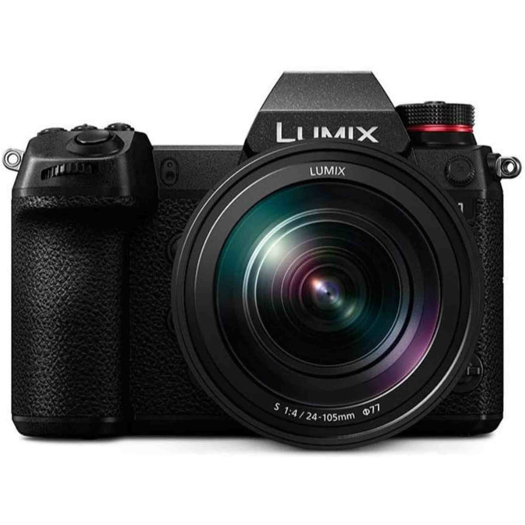 Panasonic LUMIX S1 24.2MP Digital Mirrorless Camera with 24-105mm Plus DMW-SFU2 S1 Filmmaker Upgrade Software Key VLOG+V GAMMUT/4K 60P 4:2:2 10bit/LUT Bundle