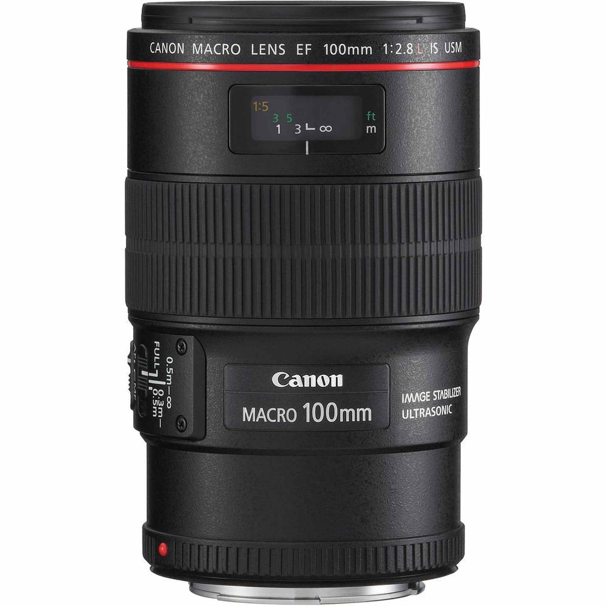 Canon EF 100mm f/2.8L Macro is USM Lens for Canon EF Mount + Accessories International Model with 2 Year Warranty