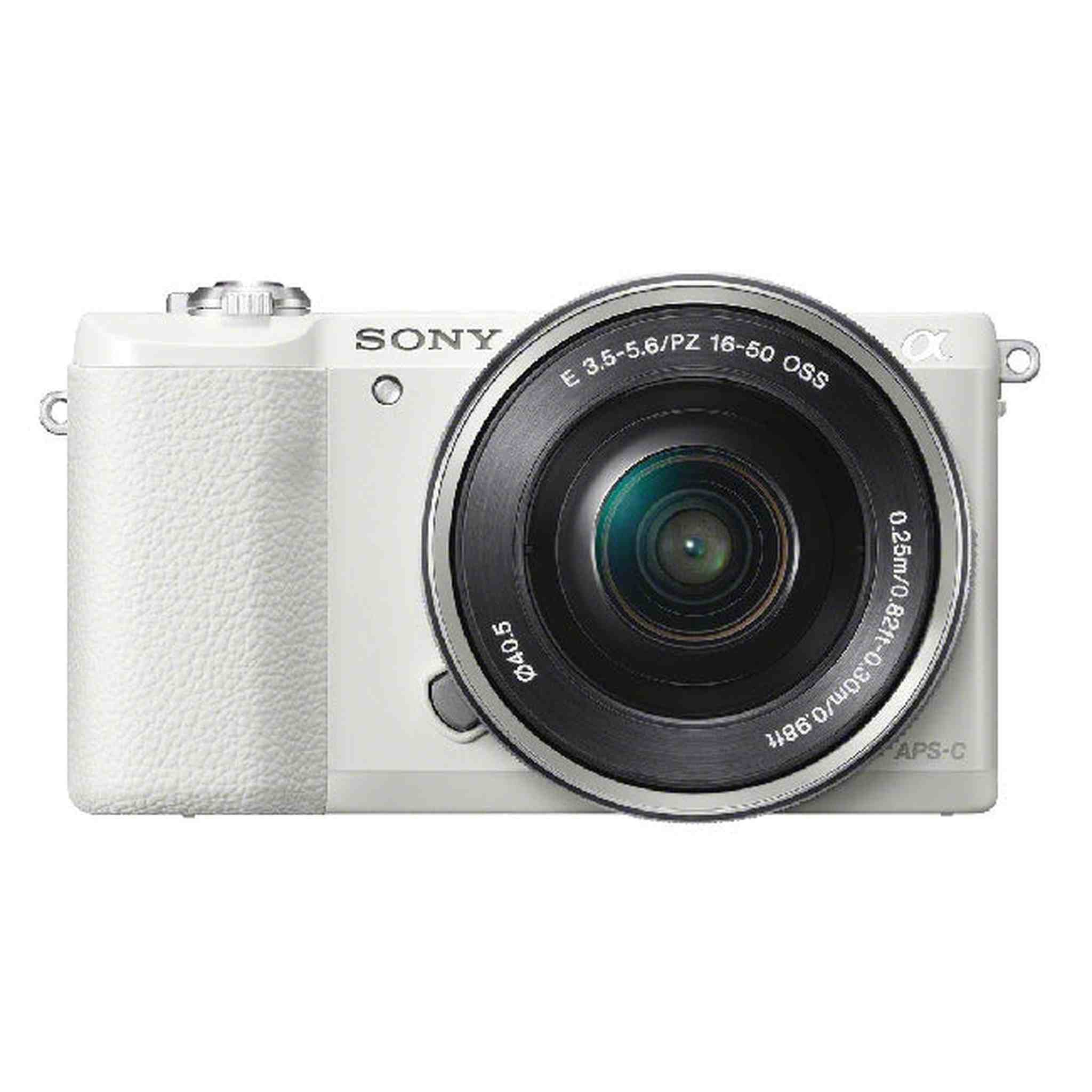 Sony a5100 16-50mm Mirrorless Digital Camera with 3-Inch Flip Up LCD White Renewed - Reconditioned