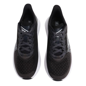 Hoka Women's Mach 6 Sneaker, Black/White, 8.5