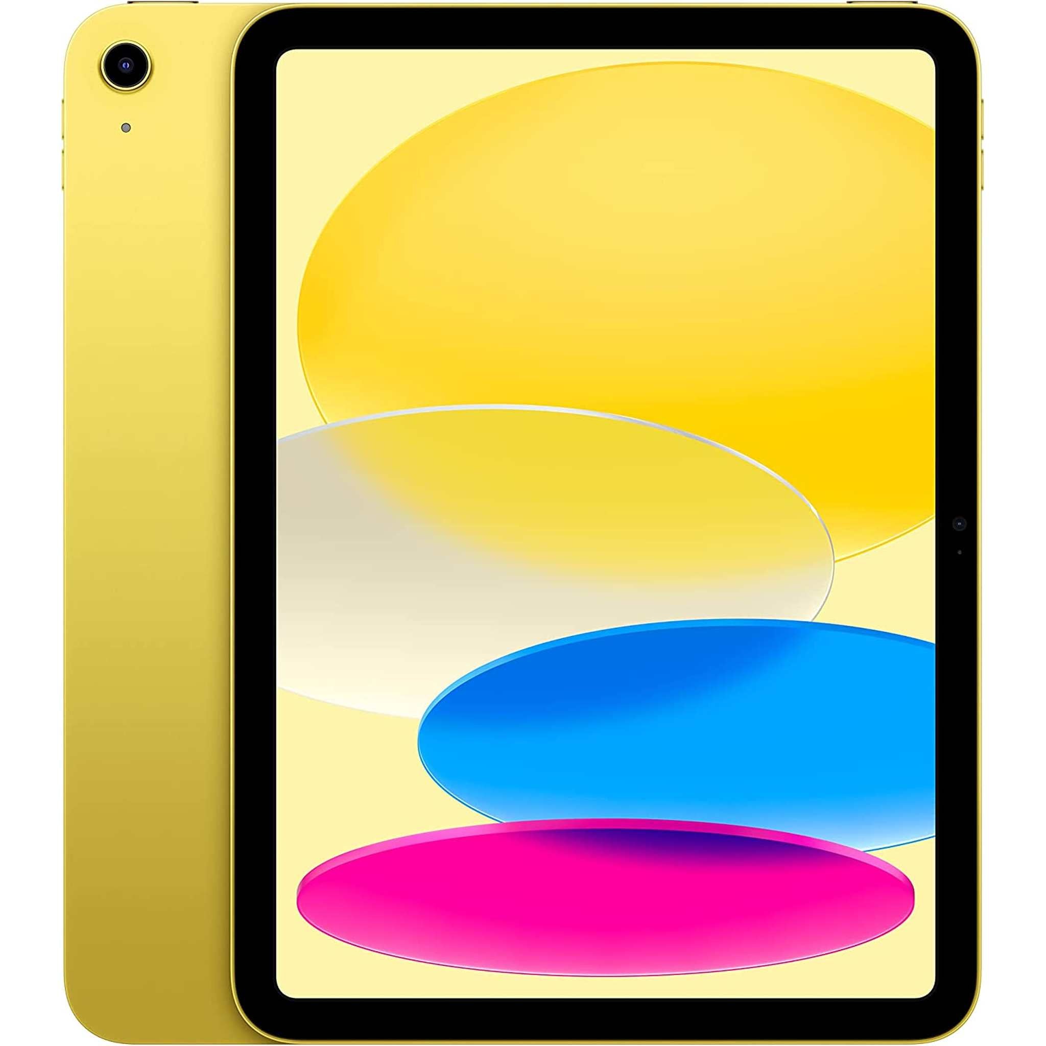 Apple 2022 10.9-inch iPad Wi-Fi, 256GB - Yellow 10th Gen - Reconditioned Apple