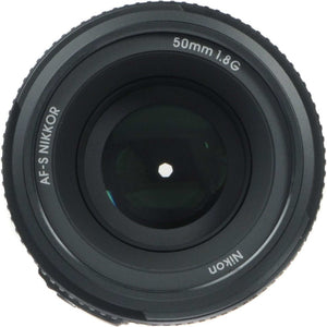 Nikon AF-S NIKKOR 50mm f/1.8G Camera Lens International Model + Cleaning Kit