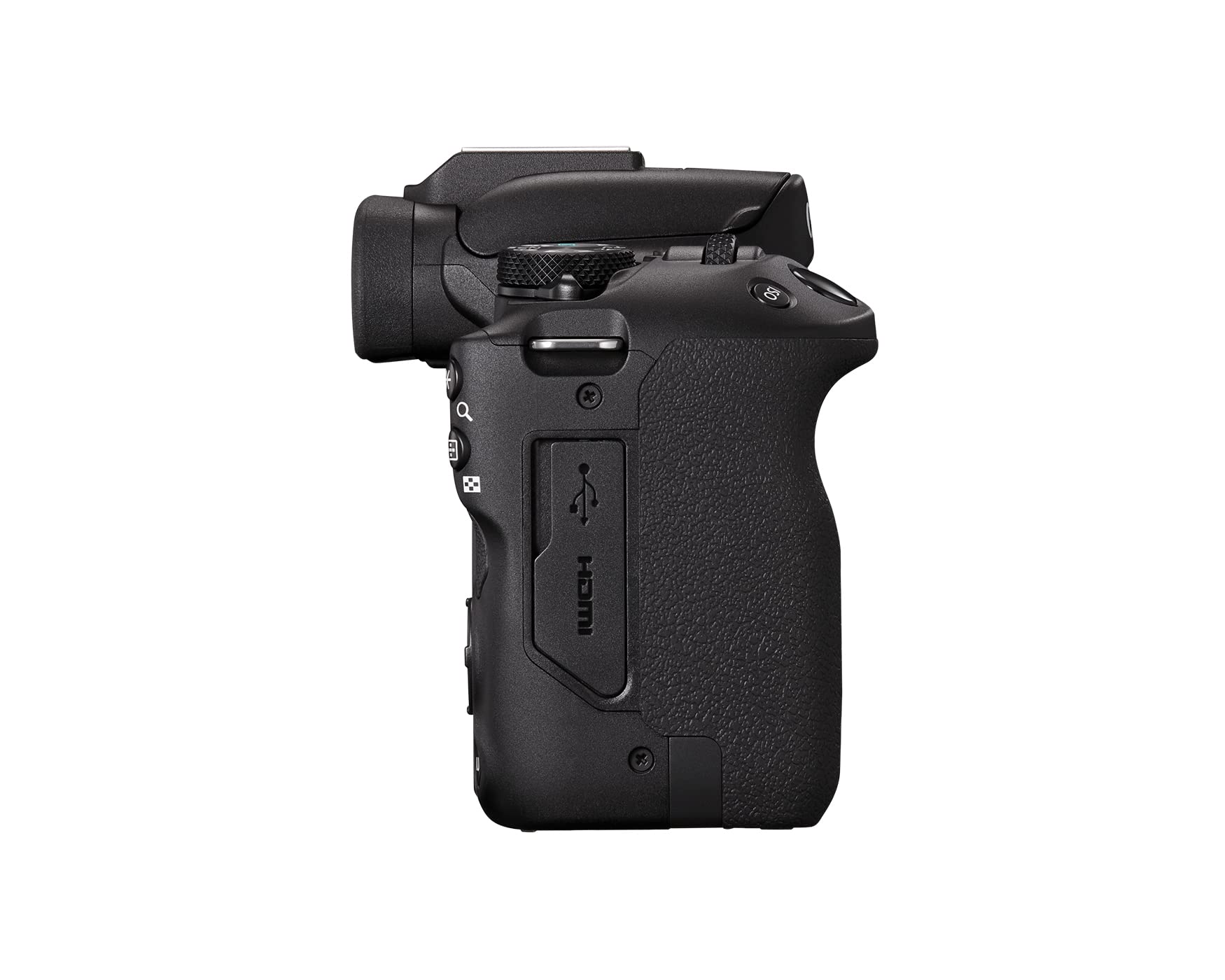 Canon EOS R50 Mirrorless Vlogging Camera Body Only/Black , RF Mount, 24.2 MP, 4K Video, DIGIC X Image Processor, Subject Detection & Tracking, Compact, Smartphone Connection, Content Creator