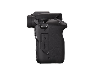 Canon EOS R50 Mirrorless Vlogging Camera Body Only/Black , RF Mount, 24.2 MP, 4K Video, DIGIC X Image Processor, Subject Detection & Tracking, Compact, Smartphone Connection, Content Creator