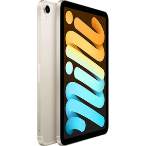 Apple iPad Mini 6 256GB, Wi-Fi, Starlight Bundle with Zipper Sleeve - Like New Apple