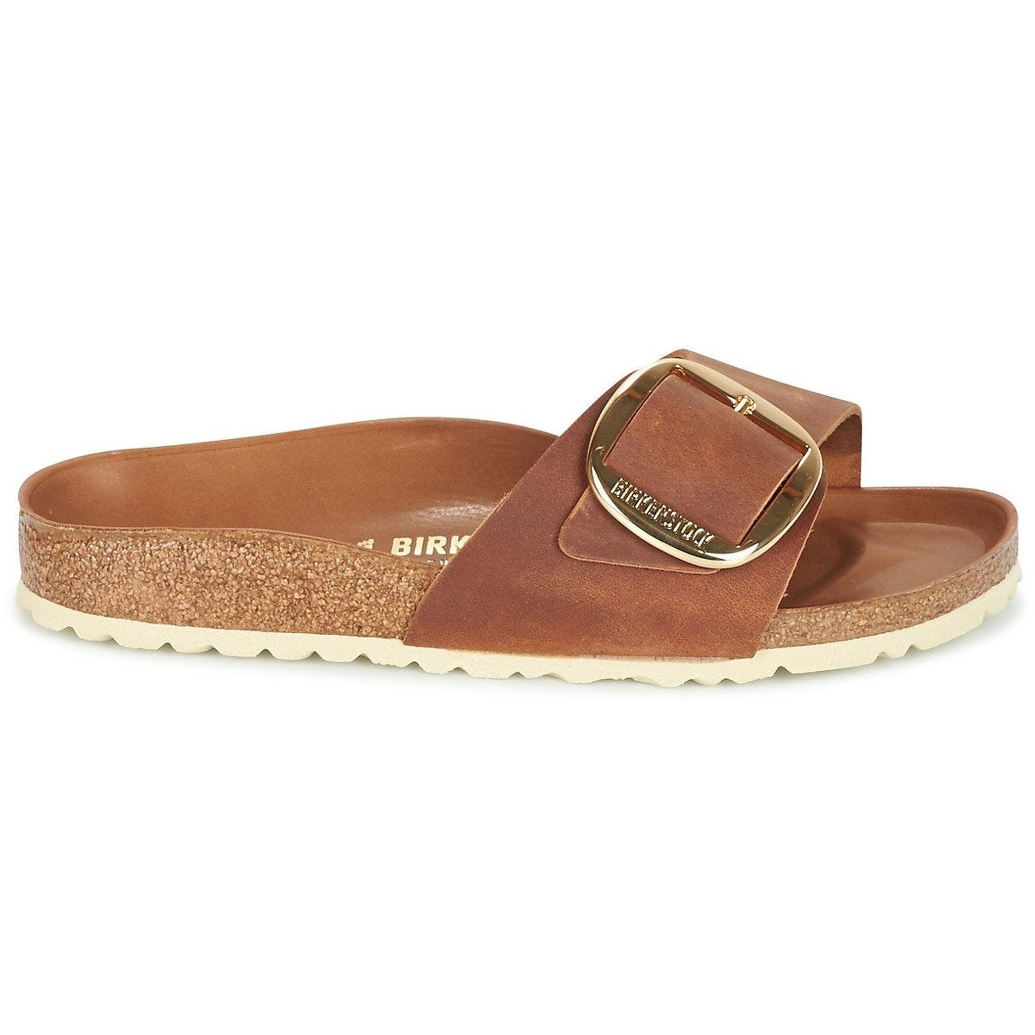 Birkenstock Women's Clogs Mules, Cognac, 7.5 UK